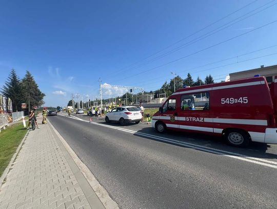 Dwa zdarzenia drogowe miały miejsce na Zakopiance w Poroninie