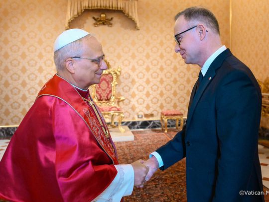 Andrzej Duda Watykan, Papież Leon XIV, Wizyta Prezydenta Dudy, Spotkanie Duda Papież, Pożegnanie Duda Watykan
