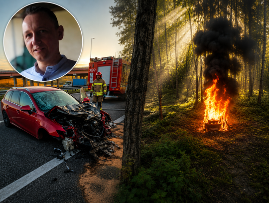 Strażak OSP Radziszów dwa razy ruszył na pomoc. „Strażakiem się jest” [ZDJĘCIA]