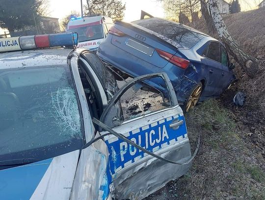 Strzały i pościg w Jaśkowicach. Sceny rodem z filmu akcji (ZDJĘCIA)