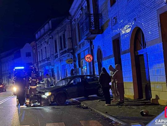 Brzesko, powiat brzeski, szaleńcza jazda po Brzesku, akcja ratunkowa, akcja policji, na sygnale