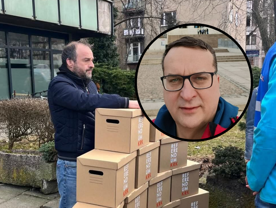 Łukasz Wantuch, referendum w Krakowie, podpisy pod wnioskiem o referendum, referendum w Krakowie, Kraków