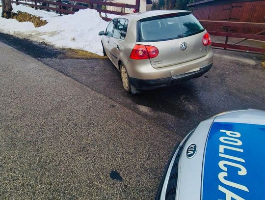 Krzeczów, powiat Suski, Sucha Beskidzka, pijany kierowca, promile alkoholu