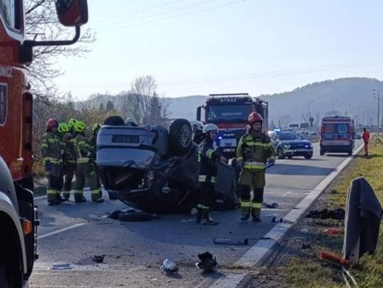 Tarnowska Policja podaje szczegóły wypadku na obwodnicy Wojnicza [FOTO]