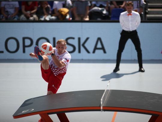 Teqball podbija Kraków! Polak ze srebrnym medalem Igrzysk Europejskich