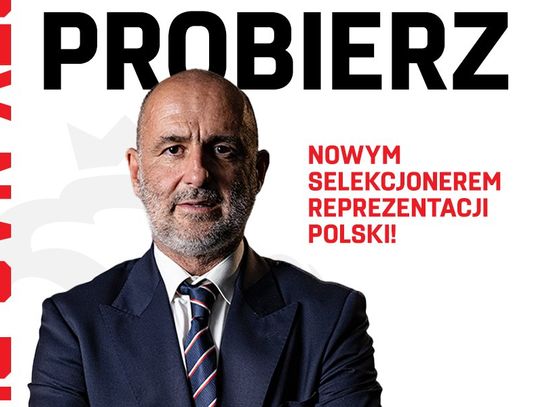 Michał Probierz selekcjonerem reprezentacji Polski