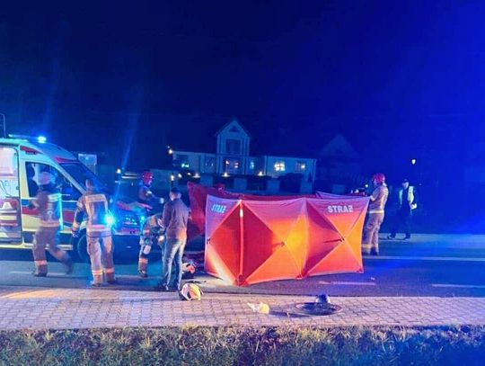 Spytkowice, powiat nowotarski, śmiertelne potrącenie rowerzysty, wypadek drogowy, wypadek śmiertelny, Podhale