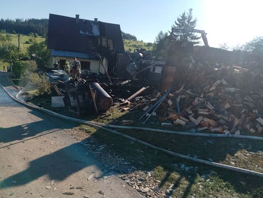 Orawa, Lipnica Wielka, Lipnica Wielka na Orawie, pożar na Orawie, zbiórka, zrzutka, pomoc rodzinie, pomoc po pożarze