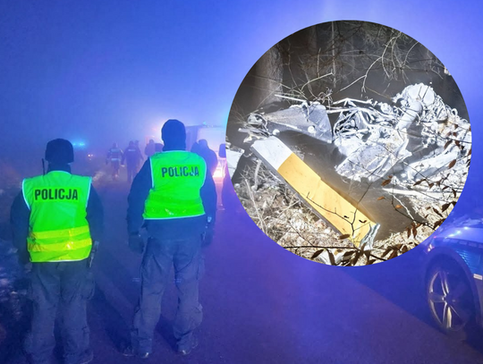 Rzeszów, tragedia śmigłowca Robinson, śmigłowiec Robinson rozbił się pod Rzeszowem, na sygnale, akcja ratunkowa, dwie osoby nie żyją