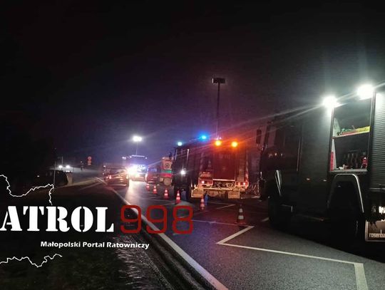 Czernichów, powiat krakowski, śmiertelny wypadek, nie żyje 70-letnia piesza, tragiczny wypadek w Czernichowie