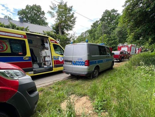 Tragedia w Falniowie. Zawalony strop domu zabił mężczyznę [ZDJĘCIA]