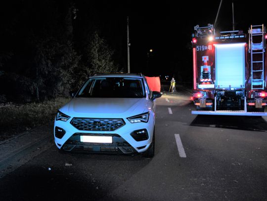 Potrącenie pieszego w Kętach, tragiczny wypadek w Kętach, śmiertelny wypadek w Kętach, śmiertelny wypadek, powiat oświęcimski, zgon mężczyzny