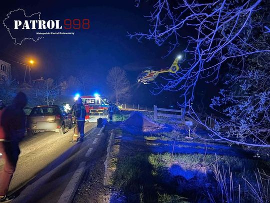 Kozierów, tragiczny wypadek, śmiertelny wypadek, potrącenie pieszego w gminie Michałowice, gmina Michałowice, tragedia w gminie Michałowice