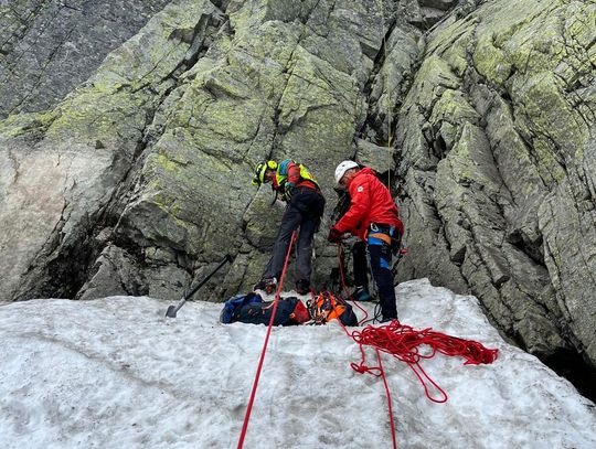 śmierć taternika Tatry, wypadek w Tatrach, wypadek Dolinka Pusta, Zamarła Turnia wypadek, tragedia Tatry