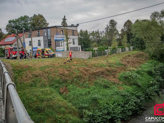 Tragiczne odkrycie nad Uszwicą. W Gnojniku odkryto ciało mężczyzny