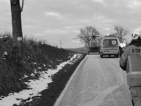 Tragiczny finał wypadku w Szczepanowicach. Potrącony 11-latek nie żyje [ZDJĘCIA]