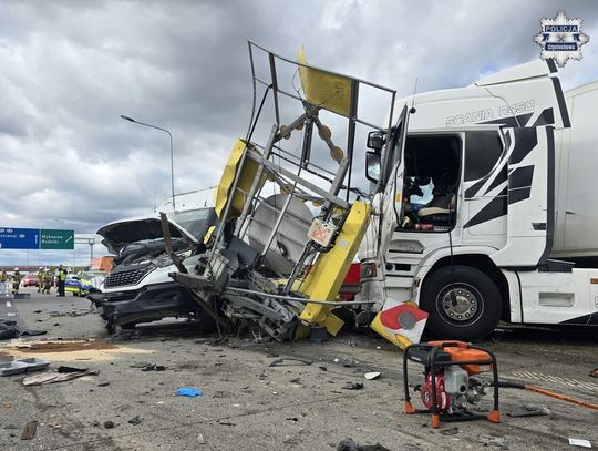 Tragiczny wypadek na A1 pod Częstochową. Zginęli mieszkańcy gminy Łapsze Niżne