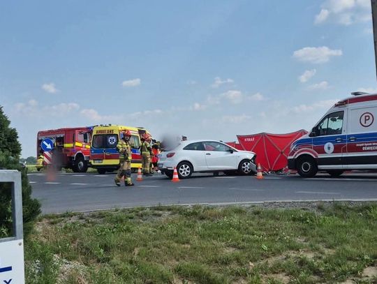 Do tragicznego wypadku doszło w piątkowe popołudnie na drodze krajowej nr 44 w Przeciszowie