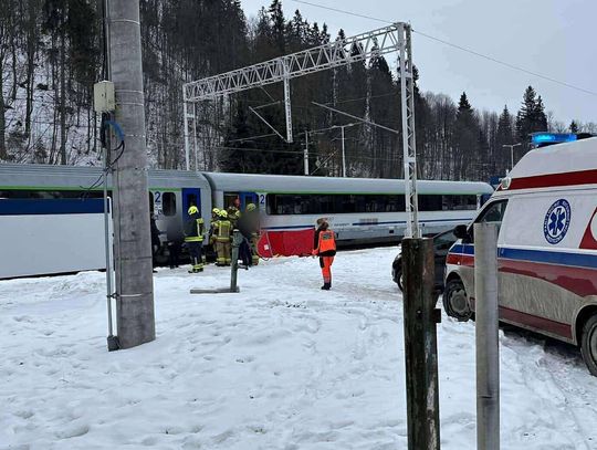 Biały Dunajec, tragedia w Białym Dunajcu, na sygnale, akcja ratunkowa, akcja ratownicza, wypadek na torach, wypadek, śmierć na torach