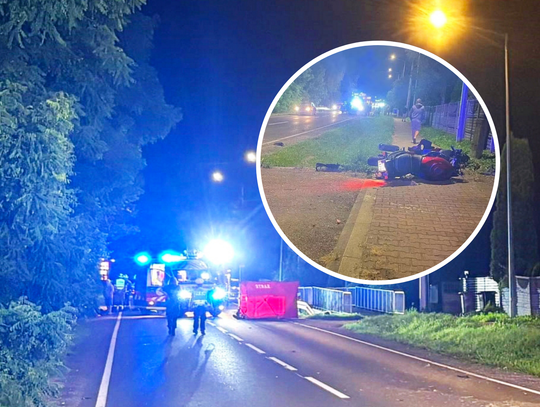 Tragiczny wypadek w Bulowicach. Zginął 27-letni motocyklista