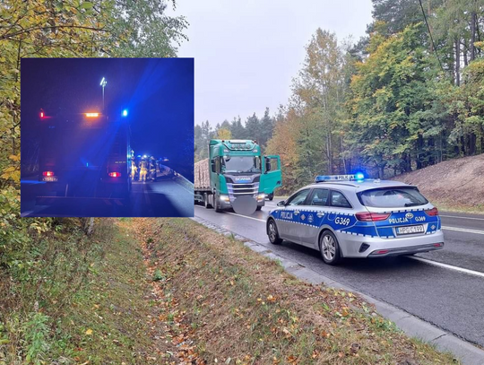 Tragiczny wypadek w Świnnej Porębie. Pieszy nie żyje