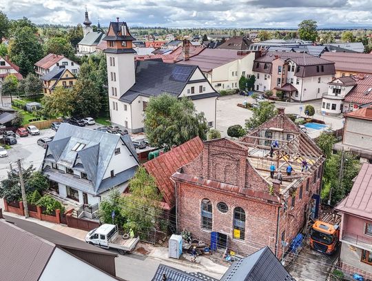Trwa remont synagogi w Czarnym Dunajcu. Powstanie Centrum Dialogu Międzynarodowego
