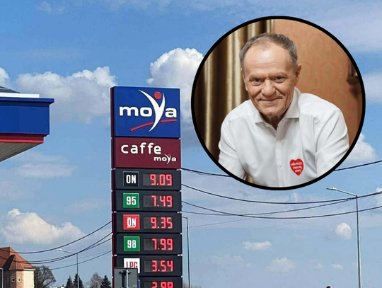 Donald Tusk, obniżka akcyzy, obniżka VAT na paliwo, Koalicja Obywatelska, ceny paliw, obniżka cen paliwa