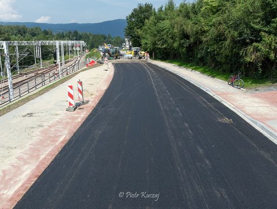 Na zdjęciu wyremontowana ulica Zakopiańska w Rabce-Zdroju