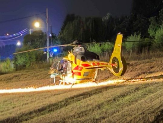 Walka o życie mieszkańca Raciechowic. Trwa akcja po nagłym zatrzymaniu krążenia