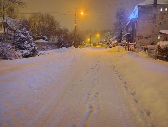 Małopolska, zima, atak zimy w Małopolsce, Podhale góry, południe Polski, intensywne opady śniegu, gołoledź