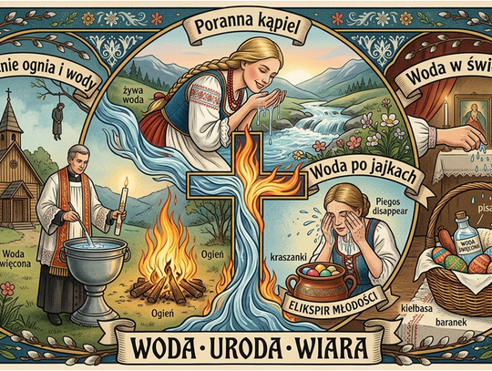 Wielkanocne zwyczaje: woda, uroda, wiara
