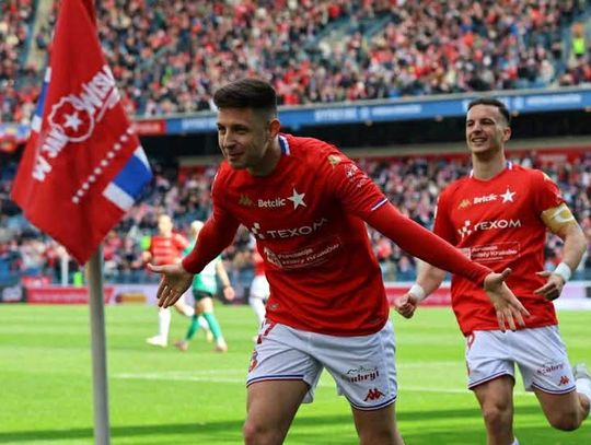 Wisła Kraków, górnik Łęczna, pierwsza liga, piłka nożna, Biała Gwiazda, Angel Rodado, zwycięstwo Wisły Kraków