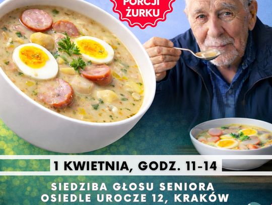 Wielkanocny Żurek dla Samotnych – świąteczne spotkanie pełne ciepła i wsparcia dla osób potrzebujących w Krakowie