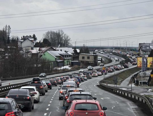 Zakopianka, Podhale, Kraków, Zakopane, powiat tatrzański, korki na Zakopiance, utrudnienia w ruchu