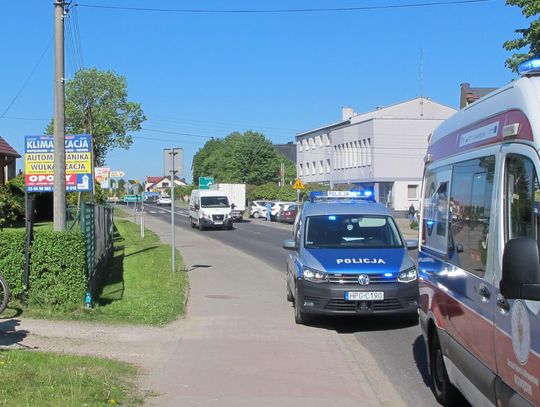 Osiek wypadek rowerzystki, wypadek rowerowy Osiek, 11 latka rower wypadek, kask rowerowy uratował życie, bezpieczeństwo rowerzysty dziecko
