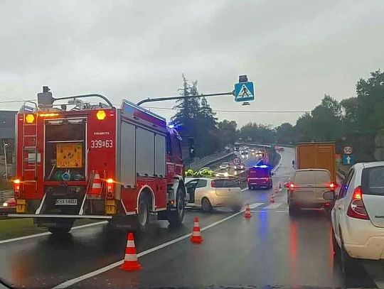 Zakopianka, Gaj, wypadek drogowy, kolizja drogowa, powiat krakowski, na sygnale, wypadek, akcja ratunkowa
