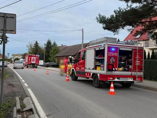 Wypadek podczas jazdy na rowerze w Wołowicach. Dziecko trafiło do szpitala [ZDJĘCIA]