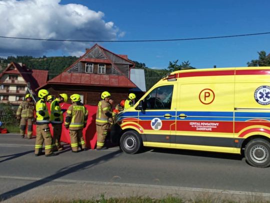 Wypadek w Białce Tatrzańskiej. Ranne 10-letnie dziecko, lądował śmigłowiec TOPR