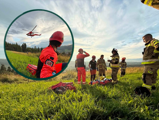 Do groźnego wypadku doszło w niedzielę w miejscowości Czarna Góra – Zagóra w powiecie tatrzańskim