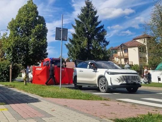 Wypadek w Rabce-Zdroju. Młoda motocyklistka poważnie ranna