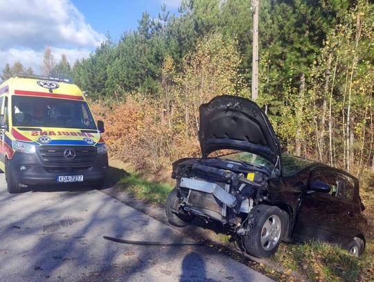 Wypadek w Świdrówce. Na szczęście bez poszkodowanych [FOTO]