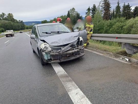Wypadkowa sobota na Zakopiance. Dwa zdarzenia w Chabówce [ZDJĘCIA]