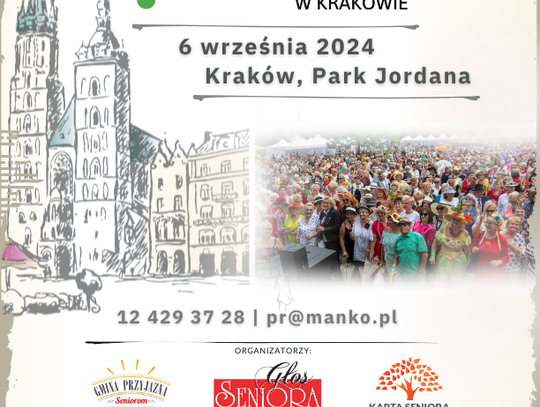 XI Międzynarodowe Senioralia w Krakowie - największa impreza Seniorska już 6 września!