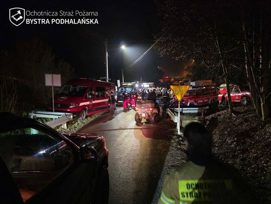 Zaginięcie 13-latki w Jordanowie: Szczęśliwy finał akcji poszukiwawczej [FOTO]