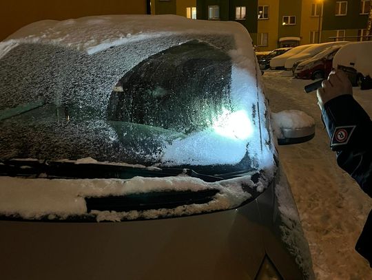 Zamknął psa na wiele godzin w samochodzie przy kilkustopniowym mrozie