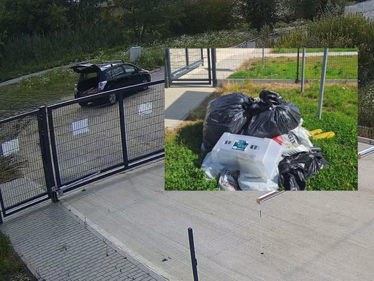 porzucenie odpadów, kara za śmieci, mandat za śmieci, Wojnicz, PSZOK, porzucanie śmieci