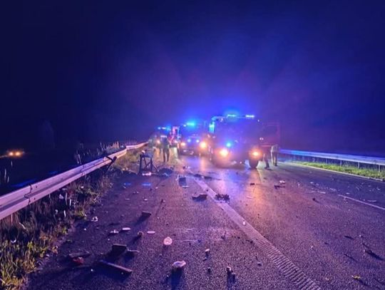 wypadek A4, A4 Bochnia, A4 Brzesko, wypadek bus, zderzenie bus osobówka, wypadek autostrada A4