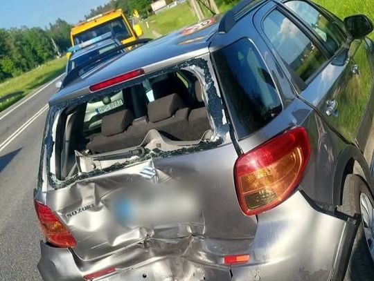 Chyżnianka, Raba Wyżna, wypadek samochodowy, wypadek w Rabie Wyżnej, na sygnale, akcja ratownicza, akcja ratunkowa