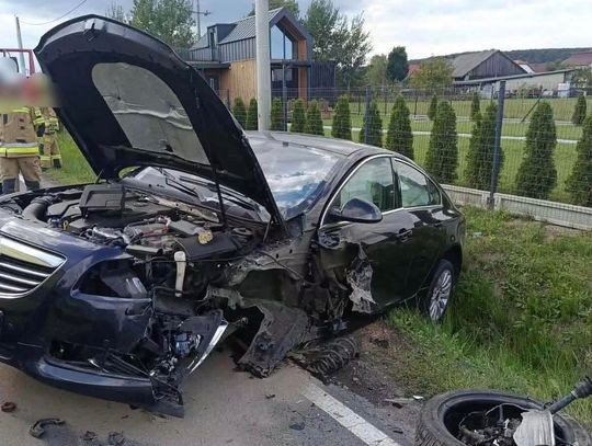 Zderzenie dwóch samochodów w Rusocicach. Cztery osoby poszkodowane [ZDJĘCIA]