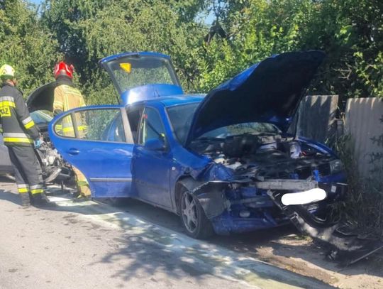 Szczurowa, powiat brzeski, wypadek w Szczurowej, akcja ratownicza, na sygnale, wypadek w powiecie brzeskim